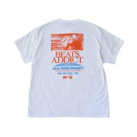 <font size=5> nuttyclothing  ODD TAPE DUPLICATION  </font><br> BEATS ADDICT T-SHIRT <br> White <br><img class='new_mark_img2' src='https://img.shop-pro.jp/img/new/icons1.gif' style='border:none;display:inline;margin:0px;padding:0px;width:auto;' />