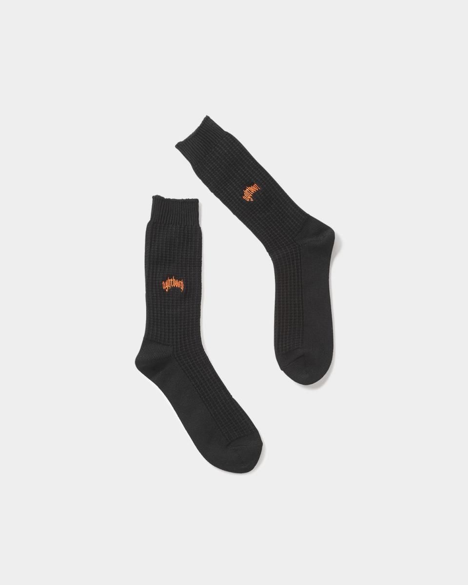 タイトブース tightbooth ワッフル COLLEGE WAFFLE SOCKS - TIGHTBOOTH® タイトブース オフィシャル