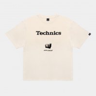 <font size=5>APPLEBUMTechnics</font><br> Milk Crate T-shirt <br> Natural <br>