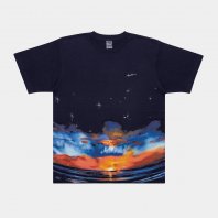 <font size=5>APPLEBUM</font><br> Summer Madness Remix T-shirt<br> Navy<br>