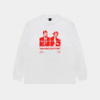 <font size=5>APPLEBUM</font><br> MACHINE GUN FUNK LS T-shirt <br> White <br>