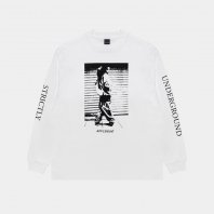 <font size=5>APPLEBUM</font><br> STRICTLY UNDERGROUND LS T-shirt <br> White <br>