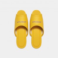 <font size=5>APPLEBUM</font><br> LOGO SLIPPER <br> Yellow <br>