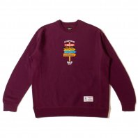 <font size=5>ACAPULCO GOLD</font><br>DIRECTION SIGN CREWNECK SWEAT SHIRT <br> BURGUNDY <br><img class='new_mark_img2' src='https://img.shop-pro.jp/img/new/icons1.gif' style='border:none;display:inline;margin:0px;padding:0px;width:auto;' />