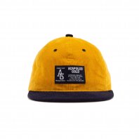 <font size=5>ACAPULCO GOLD</font><br> TWO-TONE CORD 6PANEL CAP <br> MUSTARD/NAVY <br><img class='new_mark_img2' src='https://img.shop-pro.jp/img/new/icons1.gif' style='border:none;display:inline;margin:0px;padding:0px;width:auto;' />