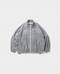 <font size=5>TBPR</font><br> VELOUR TRACK JACKET <br>H.Grey<br><img class='new_mark_img2' src='https://img.shop-pro.jp/img/new/icons1.gif' style='border:none;display:inline;margin:0px;padding:0px;width:auto;' />