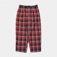 <font size=5>APPLEBUM</font><br> Double Layered Check Wide Pants <br>Red Check <br>