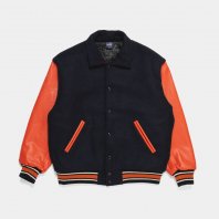 <font size=5>APPLEBUM</font><br>Stadium Jacket<br>OrangeNavy<br>