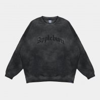 <font size=5>APPLEBUM</font><br> Airbrush Crew Sweat  <br> Black <br>