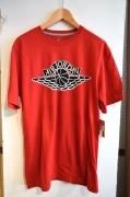 JORDAN<br>JORDAN WING LOGO TEE<br>RED<br>L