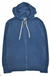 TIGHT BOOTH<br>KNIT ZIP HOODY<br>NAVY<br>L<img class='new_mark_img2' src='https://img.shop-pro.jp/img/new/icons47.gif' style='border:none;display:inline;margin:0px;padding:0px;width:auto;' />