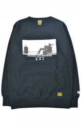 『BBP』<br>K.O.D.P. X BBP Blow Your Head Crew Neck Sweat Shirt<br>BLACK<br>L<img class='new_mark_img2' src='https://img.shop-pro.jp/img/new/icons47.gif' style='border:none;display:inline;margin:0px;padding:0px;width:auto;' />