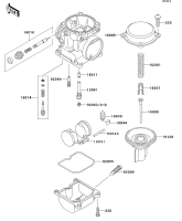 [19] Carburetor Parts GPZ900R 2003(ZX900-A16) - Kawasaki純正部品 
