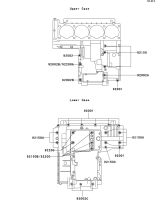 [15] Crankcase Bolt Pattern GPZ900R 2003(ZX900-A16) - Kawasaki純正部品 