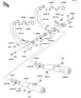 [5] Muffler(s) GPZ900R 2003(ZX900-A16) - Kawasaki 