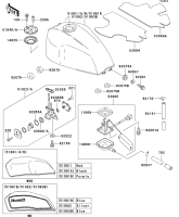 [46] ե塼륿 ZRX-II 1998(ZR400-F4) - Kawasaki 