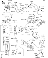 [49] Rear Master Cylinder Ninja ZX-14R ABS 2014(ZX1400FEFA) - Kawasaki 