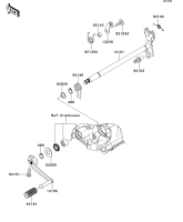 [13] Gear Change Mechanism Ninja ZX-14R ABS 2014(ZX1400FEFB) - Kawasaki 