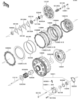 [10] Clutch Ninja ZX-14R ABS 2014(ZX1400FEFB) - Kawasaki 