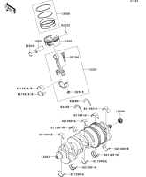 [8] CrankshaftPiston(s) Ninja ZX-14R ABS 2014(ZX1400FEFB) - Kawasaki 