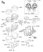 ゼファー1100 グラブバー 黒 カワサキ 純正  バイク 部品 ZR1100A コケキズ無し 割れ欠け無し 品薄 希少品 車検 Genuine:22220905