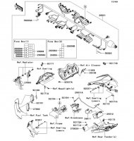 Chassis Electrical Equipment(JDF) Ninja ZX-10R 2013(ZX1000JDF) - Kawasaki純正部品