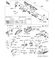 Chassis Electrical Equipment(JCF)
</center>
 Ninja ZX-10R 2012(ZX1000JCF) - Kawasaki