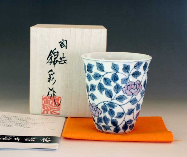 高級贈答品の陶器花瓶を販売・有田焼の窯元藤井錦彩窯