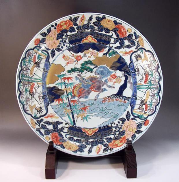 有田焼・伊万里焼の高級贈答品・陶器大皿・飾皿・飾り皿-伝統工芸品の