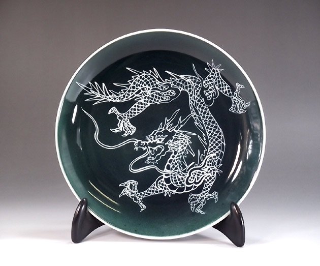 有田焼・伊万里焼の高級贈答品・陶器大皿・飾皿・飾り皿-伝統工芸品の 