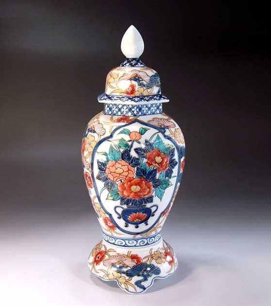 有田焼？ 伊万里焼？ Gold Imari 花瓶 置物 壺 - 家具、インテリア