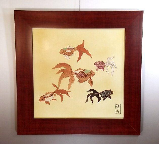 陶額(壁掛け陶板画)の有田焼窯元高級贈答品通販-藤井錦彩