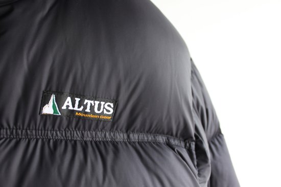 ALTUS/Down Jacket-Black - Olimpico/オリンピコ　Online Shop