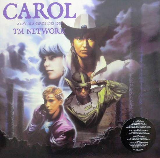 レア盤 TM NETWORK 「CAROL」ＬＰ レコード-