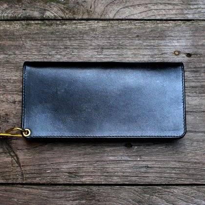 ORIGINAL TRUCKER WALLET（LONG・BLACK・BRASS） - JUNKY CLASSICS