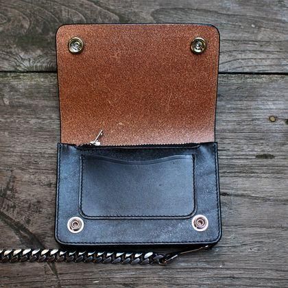 ORIGINAL TRUCKER WALLET（SHORT・BLACK・SILVER） - JUNKY