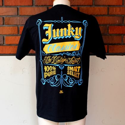 CLASSICS Original Tee by KEN THE FLATTOP（BLACK） - JUNKY CLASSICS 