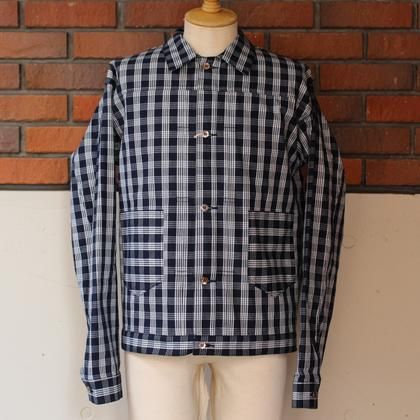 PALAKA CHECK WORK JACKET - JUNKY CLASSICS | ジャンキー PALAKA CHECK WORK JACKET - JUNKY CLASSICS | ジャンキー