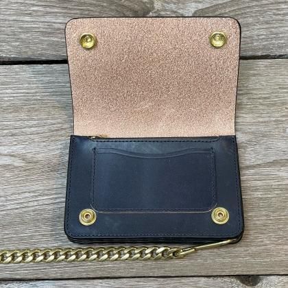 ORIGINAL TRUCKER WALLET（SHORT・BROWN・SILVER） - JUNKY
