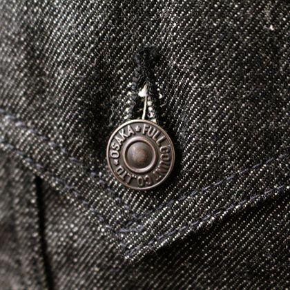 2101BK Type 3 Black Denim Jacket （BLACK） - JUNKY CLASSICS