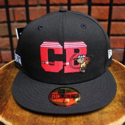 59FIFTY PEANUTS～ピーナッツ チャーリー・ブラウン 野球～（BLACK