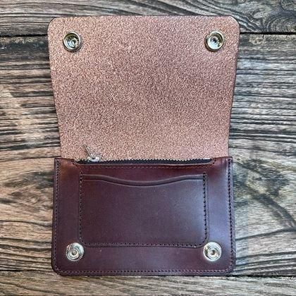 ORIGINAL TRUCKER WALLET（SHORT・BROWN・SILVER） - JUNKY
