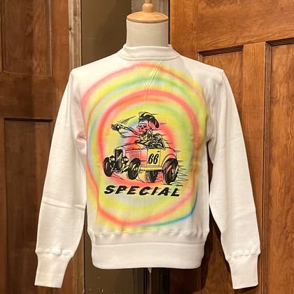 SET IN SLEEVE SWEAT（AIR BRUSH） - JUNKY STYLE | ジャンキースタイル