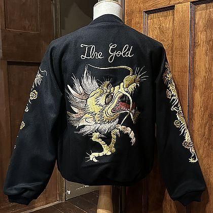 SWAGGER 美品 MELTON DONKEY FLIGHT JACKET SWAGGER美品】MELTON DONKEY FLIGHT JACKET