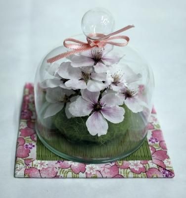 桜のボトルフラワー - ボトルフラワー通販 ボトルフラワーアトリエ