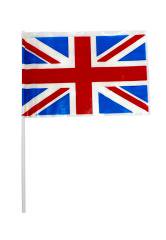イギリス・ポリ手旗（10本／束）