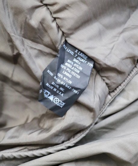 U.S MILITARY / LEVEL7 P.C.U TYPE-2 JACKET (MONSTER PARKA)