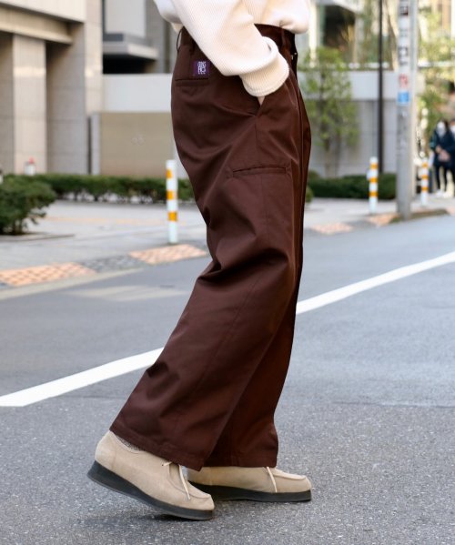 GUNG HO/ガンホー】PLEATS WORKERS TROUSERS ワークトラウザー-