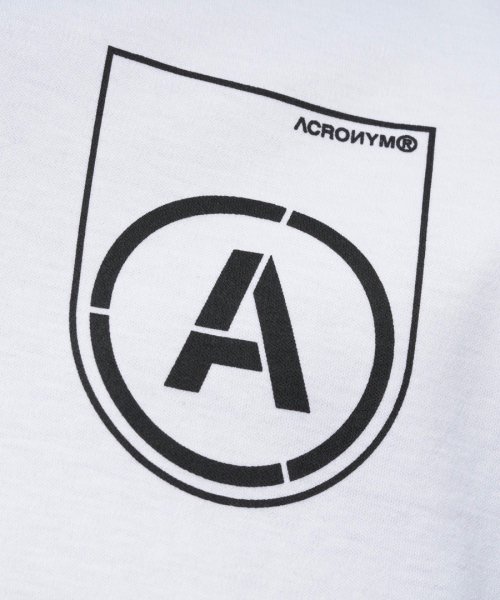 ACRONYM / MERCERIZED SHORT SLEEVE T-SHIRTS [STRAIGHT FIT] (S24-PR-B)