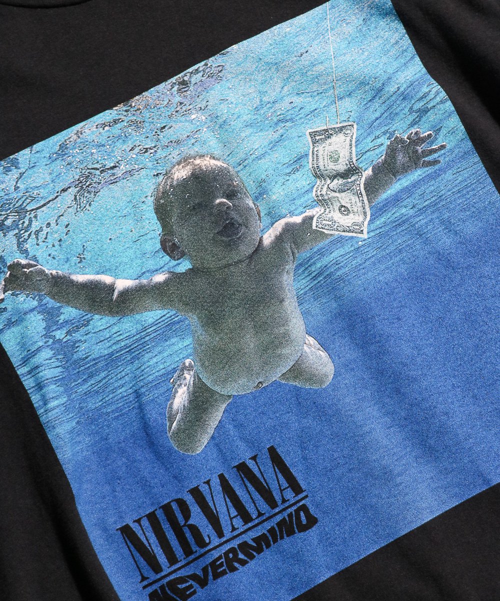 スリフティールック ( THRIFTY LOOK ) NIRVANA IN UTERO TEE / ロゴ T